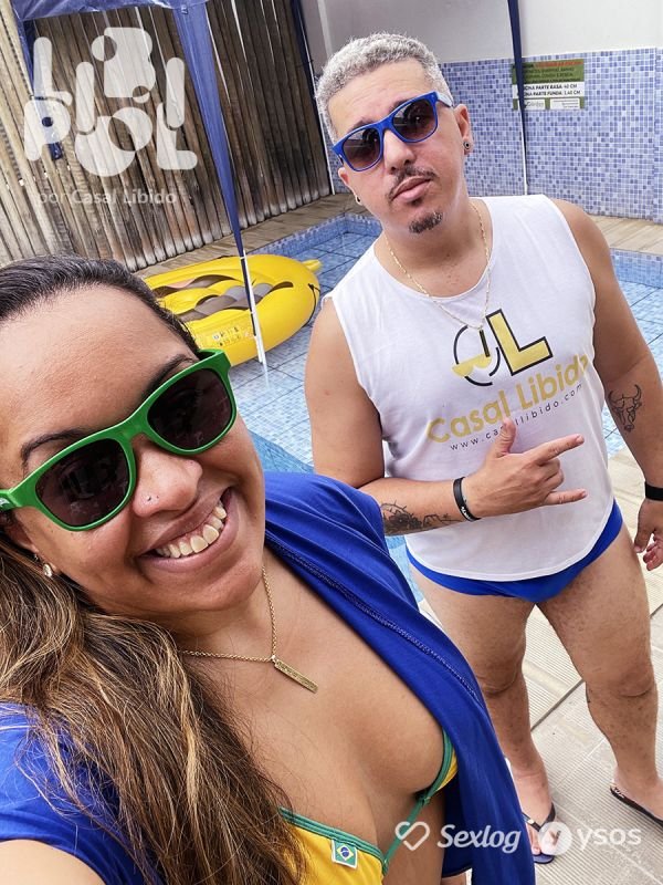 Jana e Alex na Libi Pool