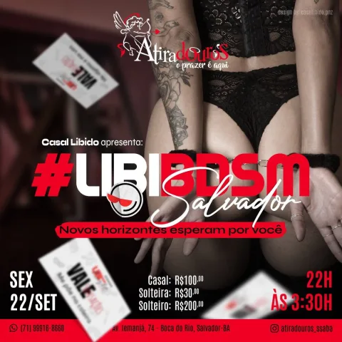 Flyer: Libi BDSM Salvador 2023