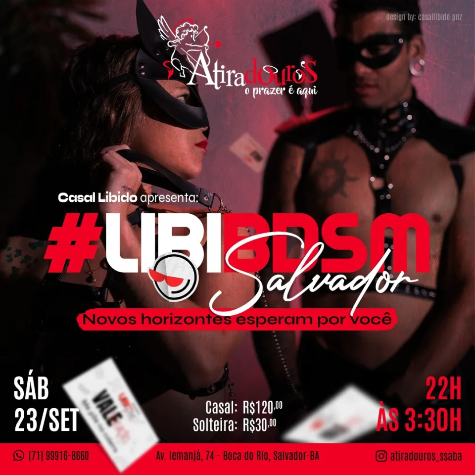 Flyer: Libi BDSM Salvador 2023 - dia 2