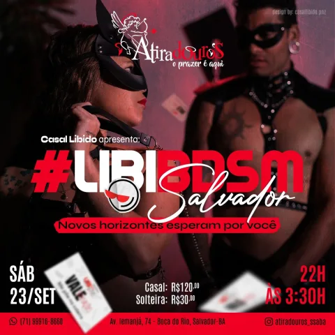 Flyer: Libi BDSM Salvador 2023 - dia 2
