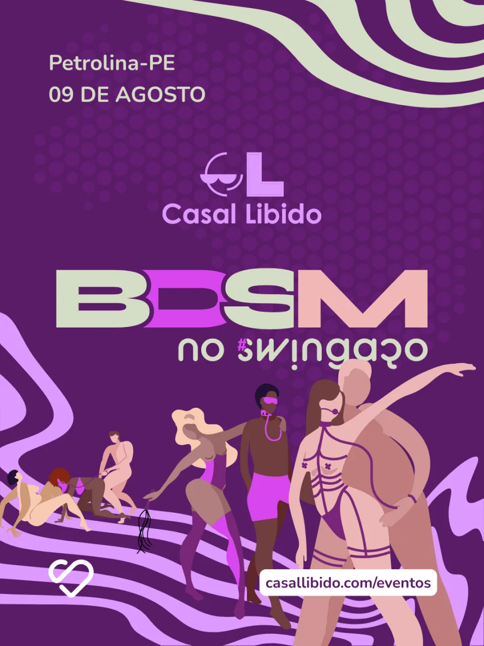 Flyer: BDSM no Swingaço 2025