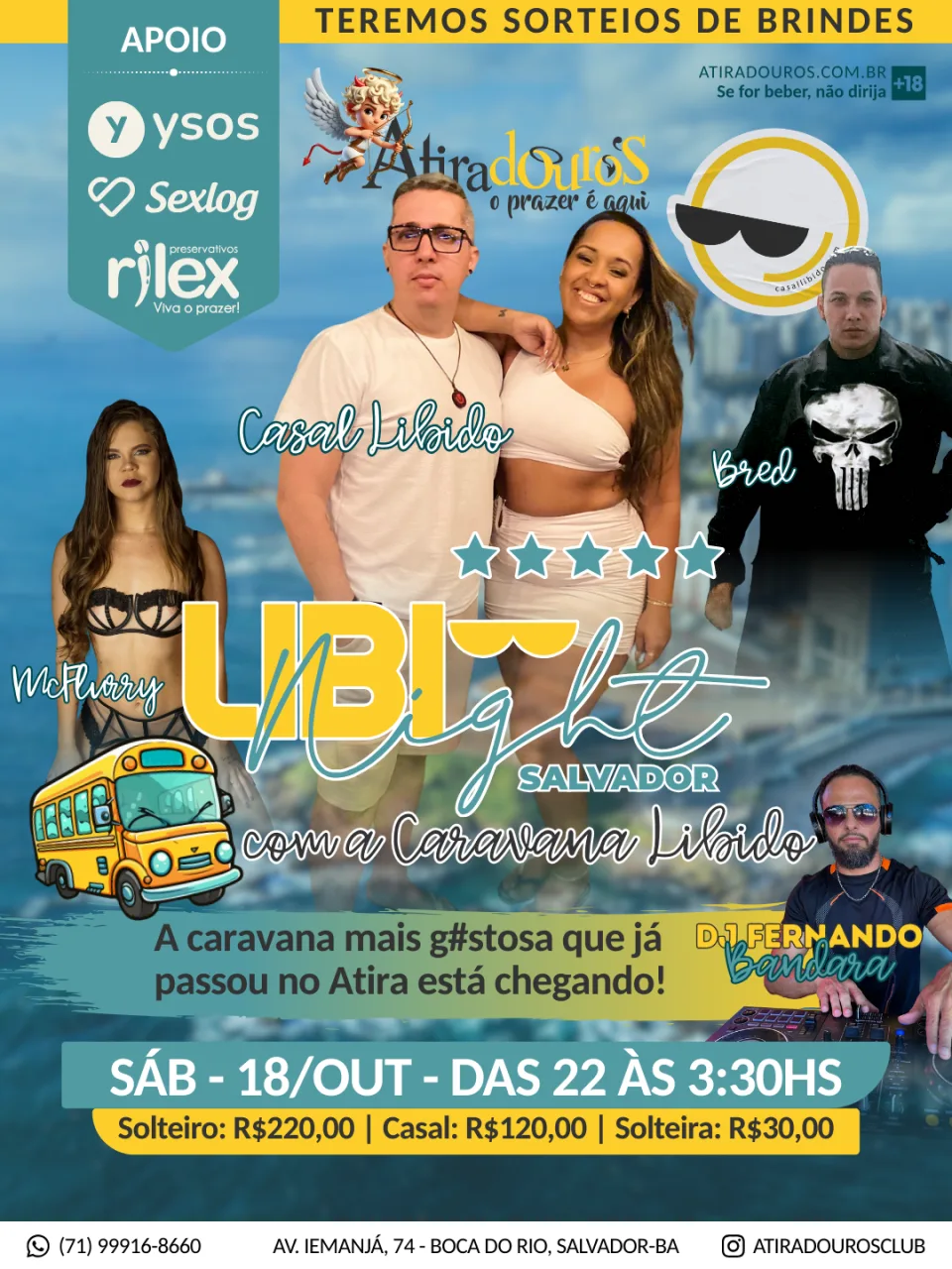 Flyer: Libi Night Salvador 2025