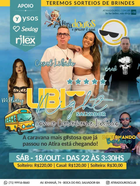 Flyer: Libi Night Salvador 2025