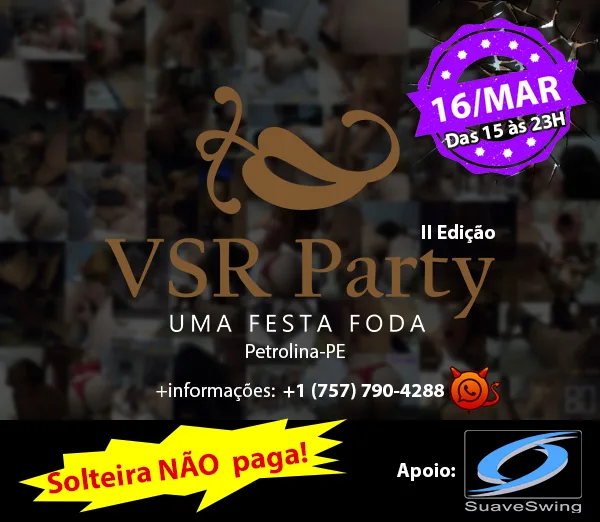 Flyer: VSR Party - 2ª Edição