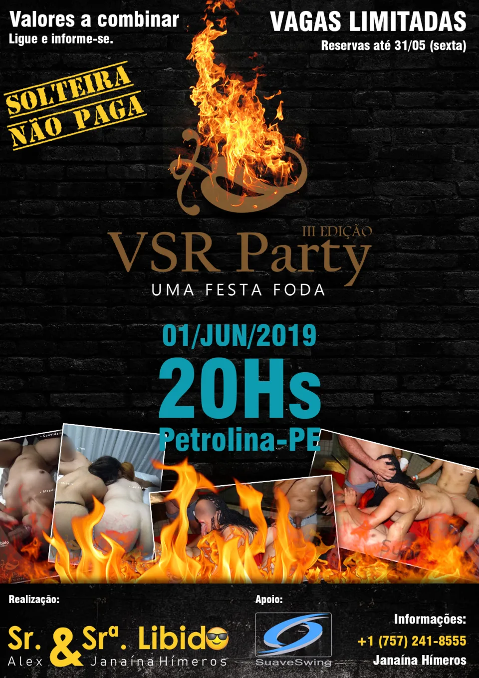 Flyer: VSR Party - 3ª Edição