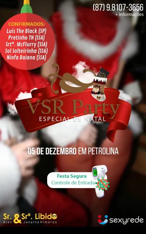 Flyer: VSR Party - 6ª Edição