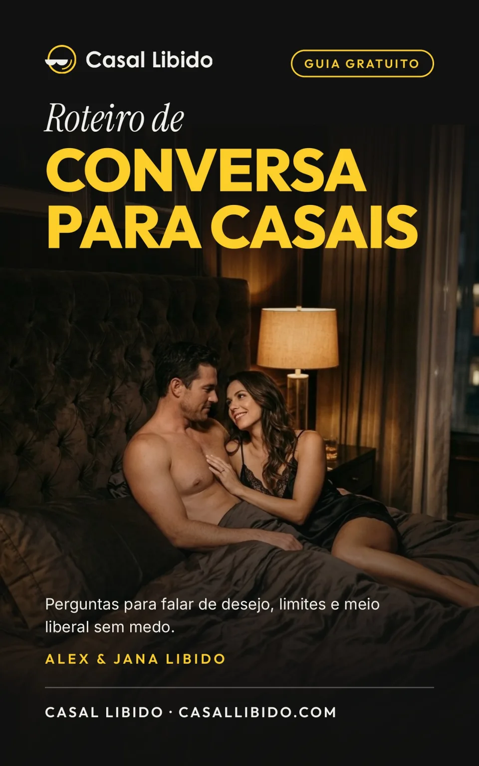 Capa de Roteiro de conversa para casais