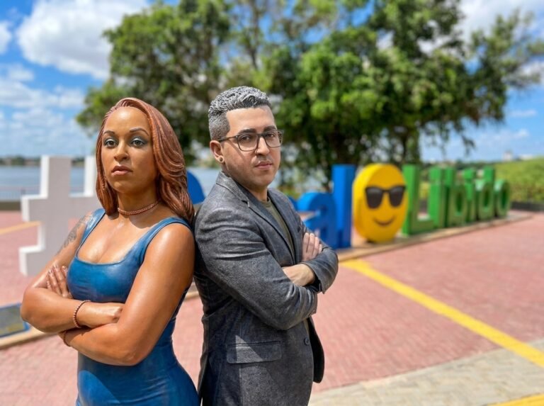 Estátua do Casal Libido como ponto turístico de Petrolina